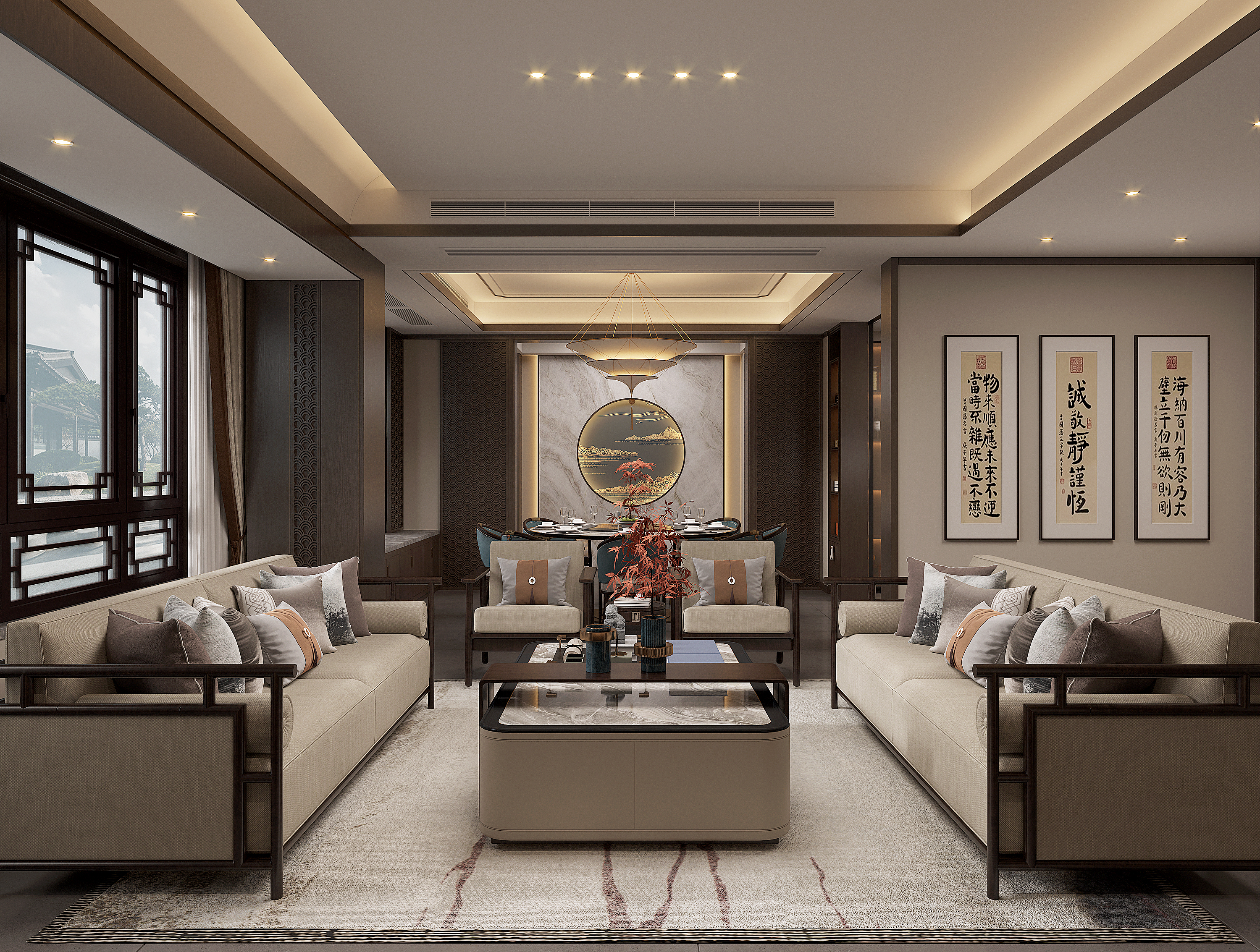 泽州院子170平新中式