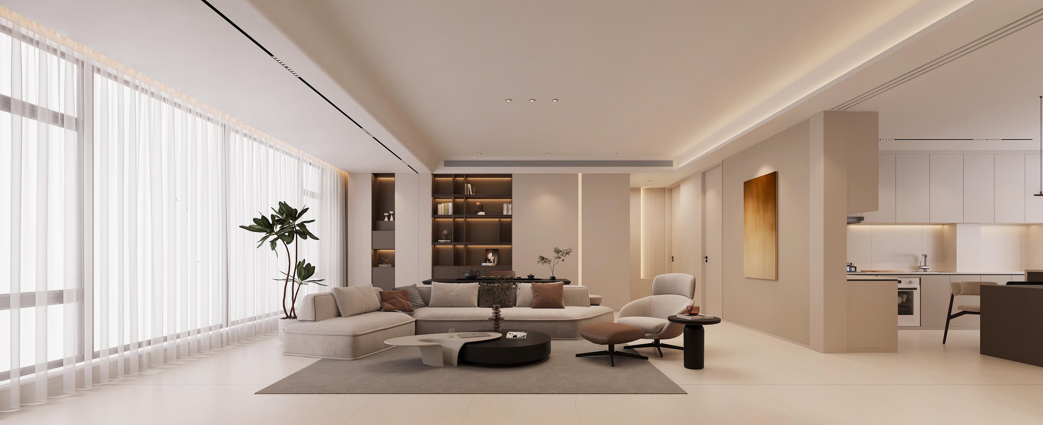 御苑澜庭169平现代