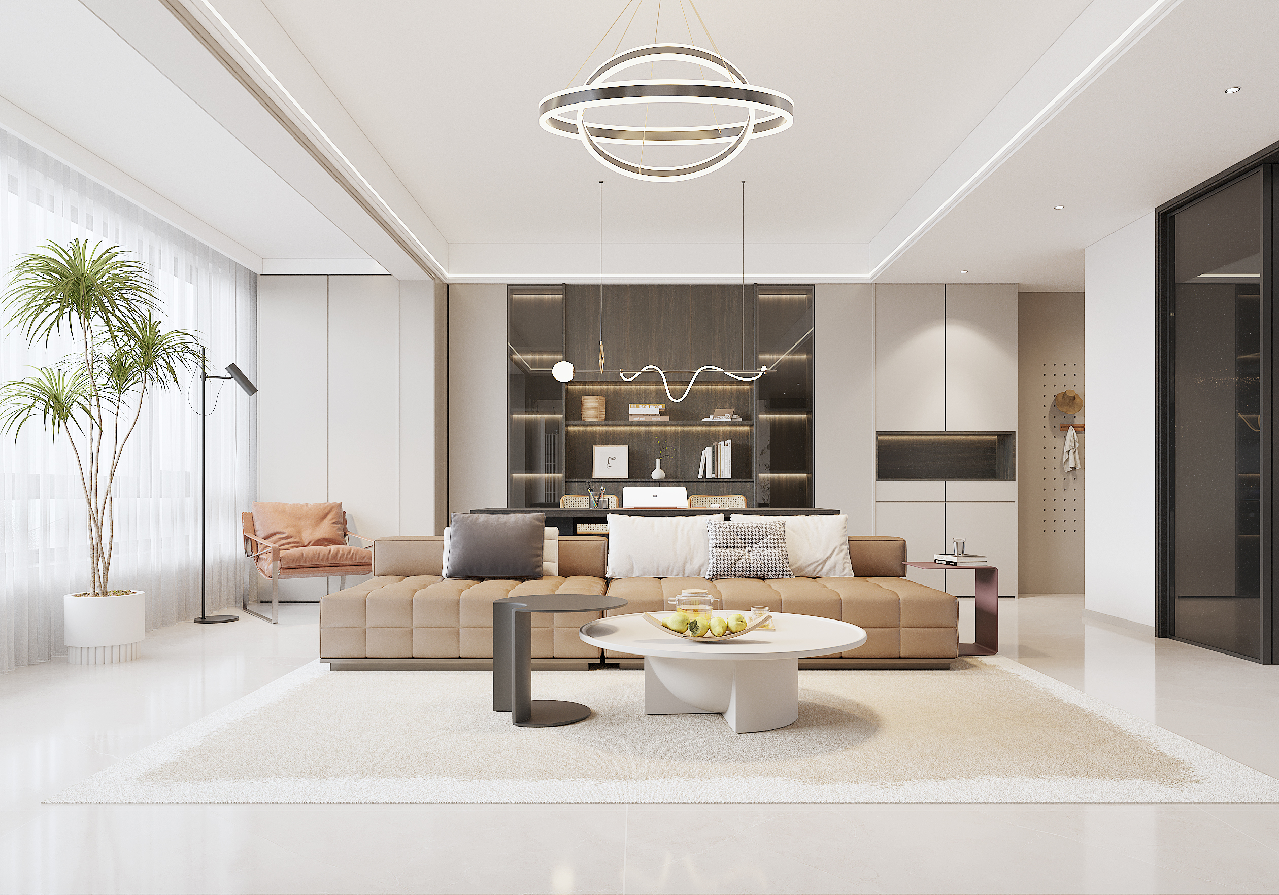 晋文府140平现代简约