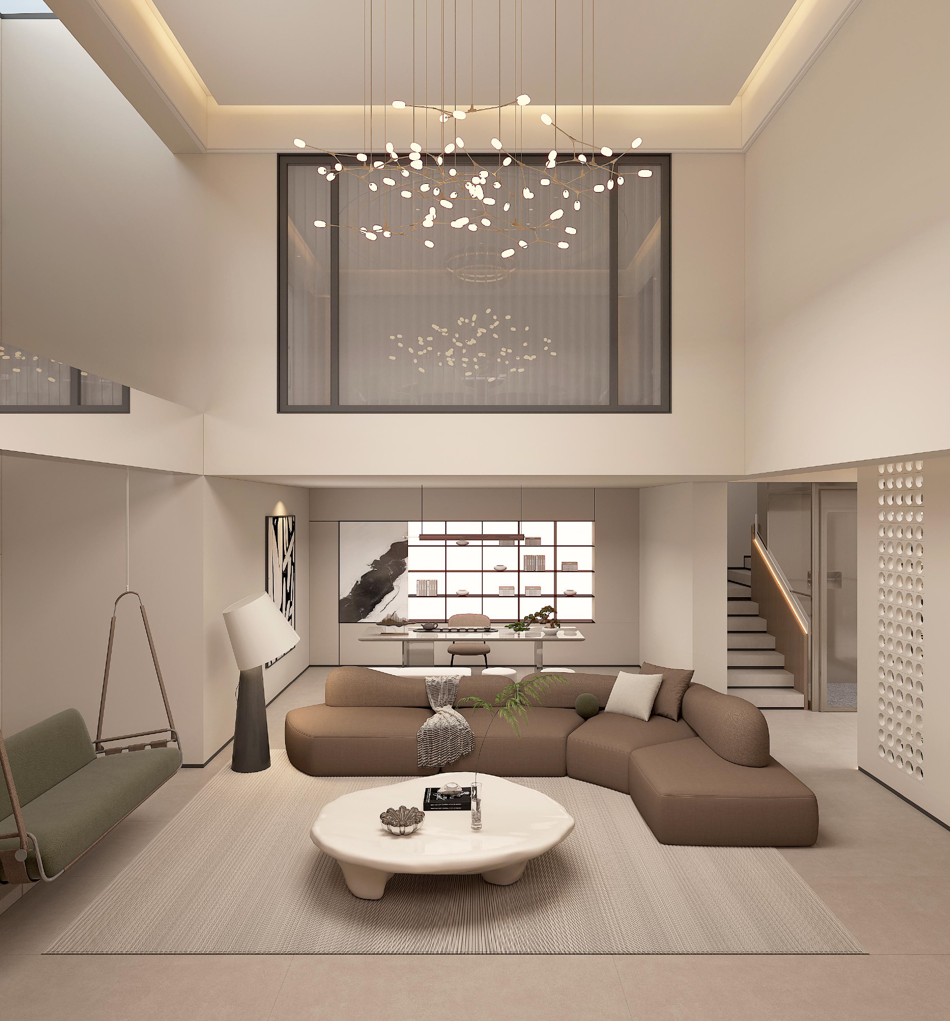 花语堂500平现代轻奢